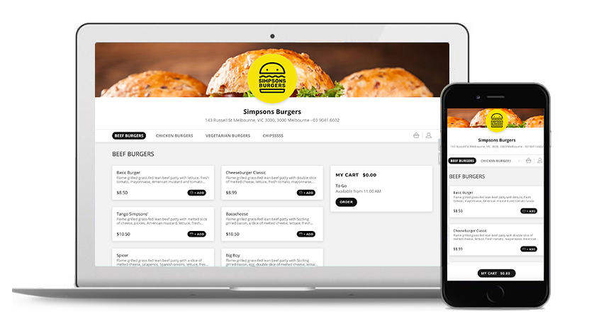 Deliver, the online order add-on